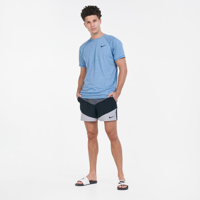 Nike Swim Men's Funfetti Racer 5-Inch Swimming Shorts Black image number 2