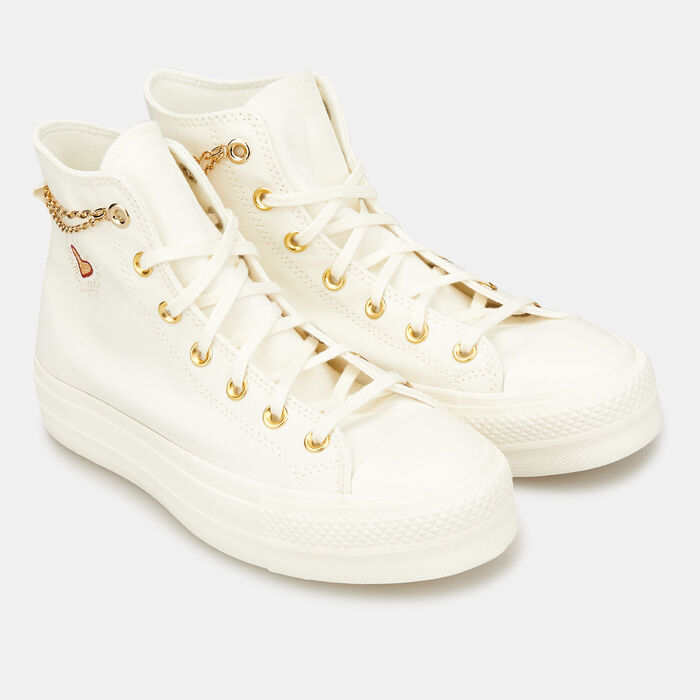 Converse Chuck Taylor All Star Gold Chain Unisex Shoe Beige Converse Chuck Taylor All Star Gold Chain Unisex Shoe Beige image number 1
