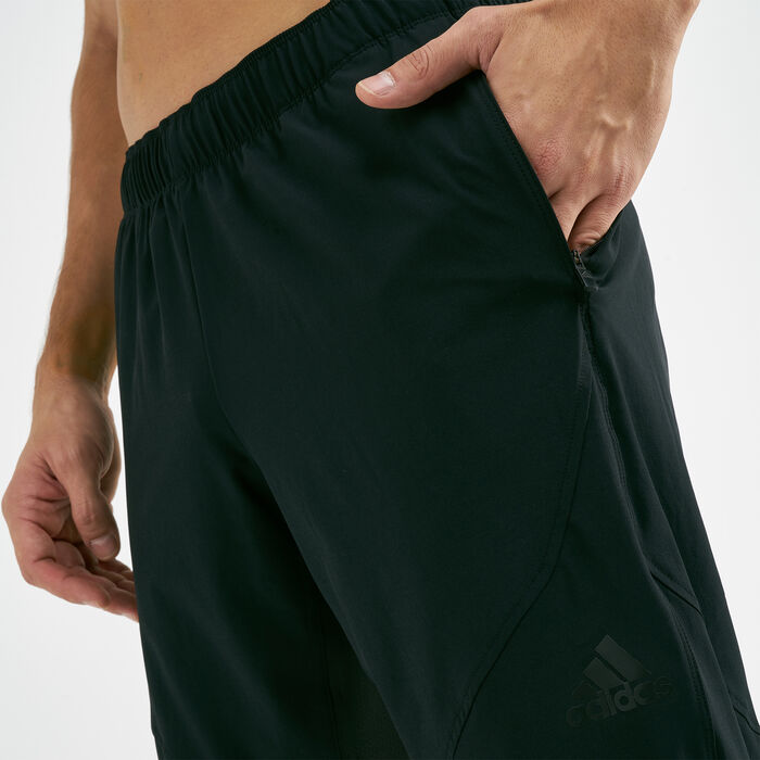 adidas Men's Climacool 3/4 Training Tracksuit Pants Black image number 3