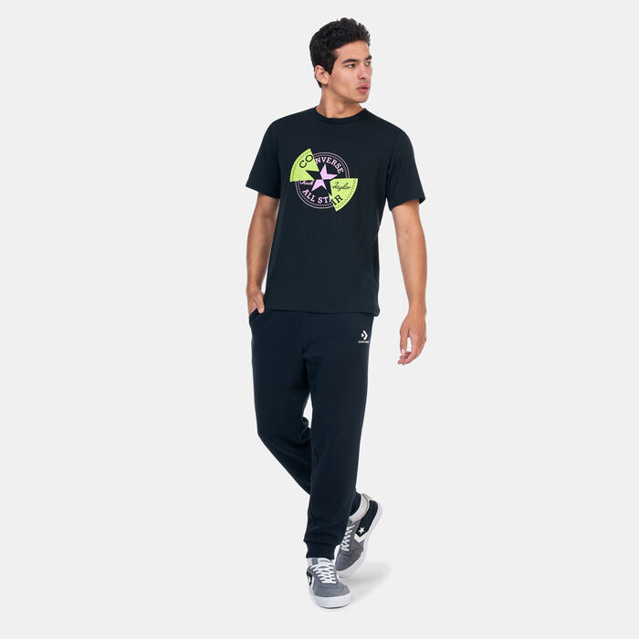 Converse Men's Distorted Patch T-Shirt Black Converse Men's Distorted Patch T-Shirt Black image number 2