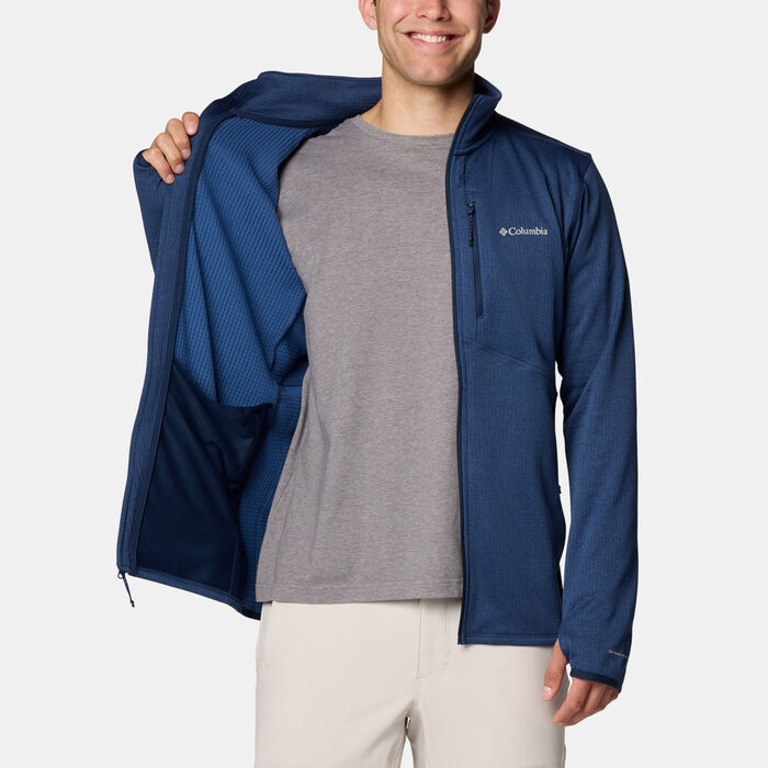 Columbia Men's Park View™ Full Zip Fleece Jacket Blue Columbia Men's Park View™ Full Zip Fleece Jacket Blue image number 3
