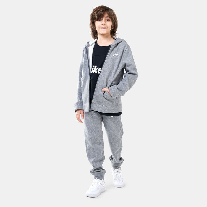 Nike Kids' Sportswear Core Track Suit (Older Kids) Grey Nike Kids' Sportswear Core Track Suit (Older Kids) Grey image number 5