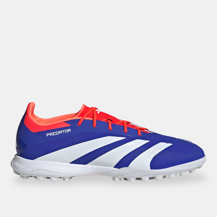 adidas Men's Predator Elite Turf Ground Football Shoes Blue adidas Men's Predator Elite Turf Ground Football Shoes Blue image number 0