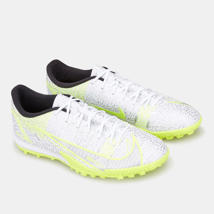Nike Men's Mercurial Vapor 14 Academy Turf Ground Football Shoe White Nike Men's Mercurial Vapor 14 Academy Turf Ground Football Shoe White image number 1