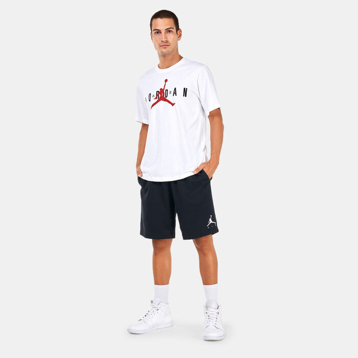 Jordan Men's Air Wordmark T-Shirt White image number 2