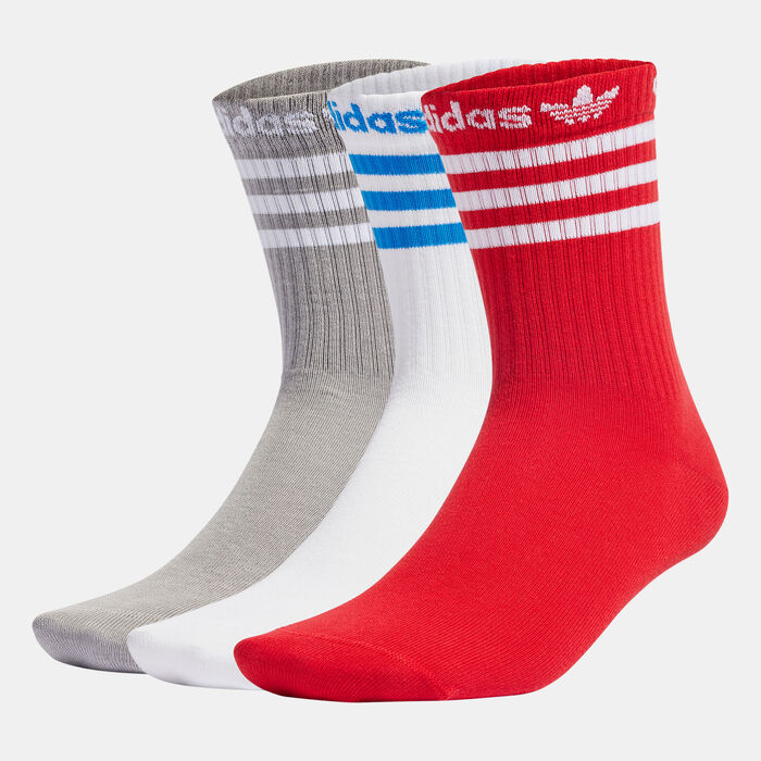 adidas Originals Men's Crew Socks (3 Pairs) Multi image number 0