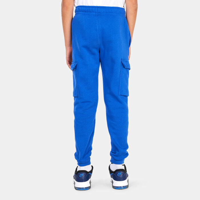 Nike Kids' Sportswear Fleece Cargo Pants Blue Nike Kids' Sportswear Fleece Cargo Pants Blue image number 1