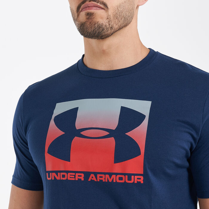 Under Armour Boxed Sportstyle T-Shirt Blue Under Armour Boxed Sportstyle T-Shirt Blue image number 3