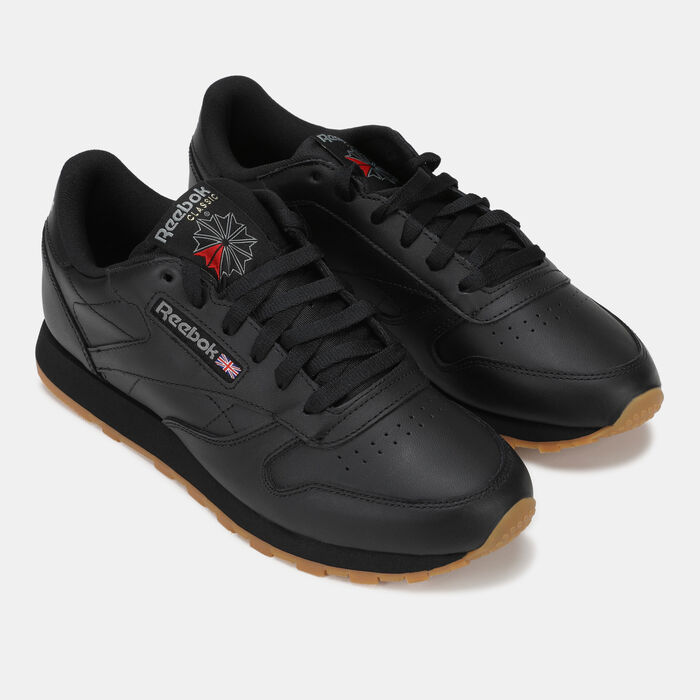 Reebok Classic Leather Shoe Black Reebok Classic Leather Shoe Black image number 1