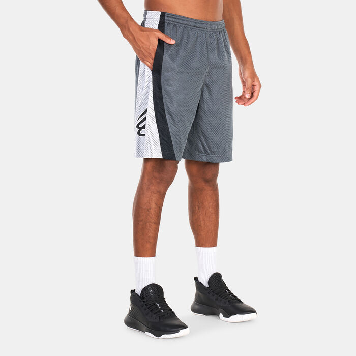 Under Armour Men's Curry Splash 9-inch Shorts Grey Under Armour Men's Curry Splash 9-inch Shorts Grey image number 0