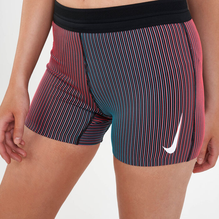 Nike Women's AeroSwift Shorts Grey Nike Women's AeroSwift Shorts Grey image number 3