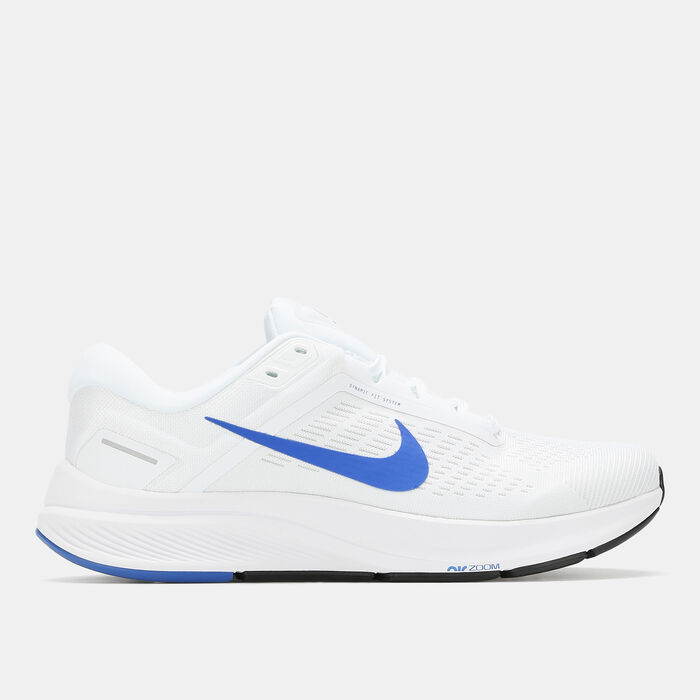 Nike Men's Air Zoom Structure 24 Running Shoe White Nike Men's Air Zoom Structure 24 Running Shoe White image number 0