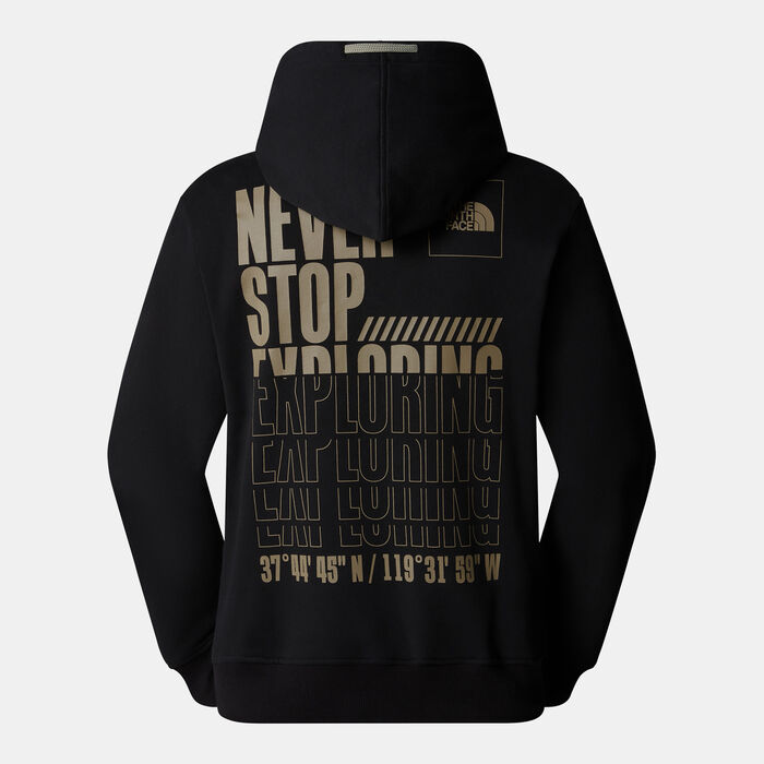 The North Face Men's Coordinates Hoodie Black image number 1