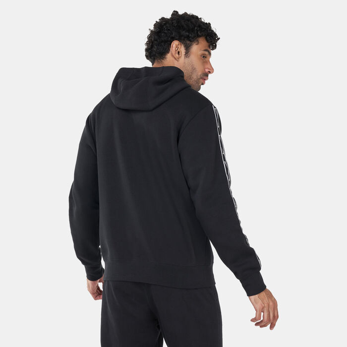 Nike Men's Sportswear Repeat Pullover Fleece Hoodie Black Nike Men's Sportswear Repeat Pullover Fleece Hoodie Black image number 1