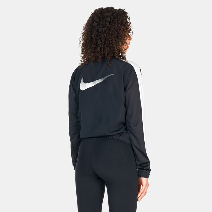 Nike Women's Dri-FIT Swoosh Run Jacket Black Nike Women's Dri-FIT Swoosh Run Jacket Black image number 1