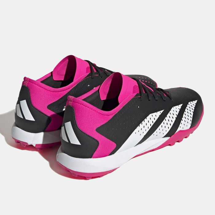 adidas Men's Predator Accuracy.3 Low Turf Ground Football Shoe Pink image number 2