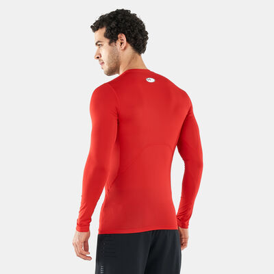 Under Armour Men's HeatGear Armour Training Top Red