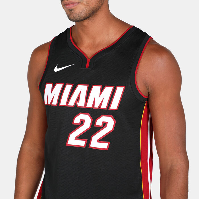 Nike Men's NBA Miami Heat Icon Edition 2020 Swingman Jersey Black Nike Men's NBA Miami Heat Icon Edition 2020 Swingman Jersey Black image number 3
