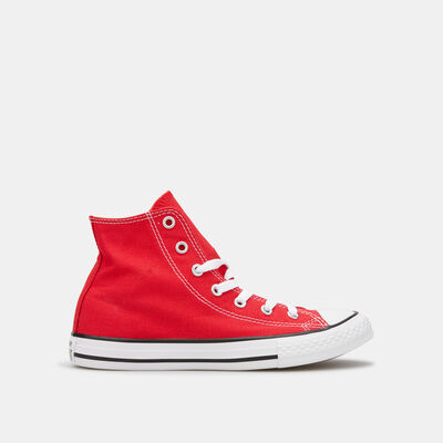 Converse Kids' Chuck Taylor All Star Hi-Top Unisex Shoe (Younger Kids) Red