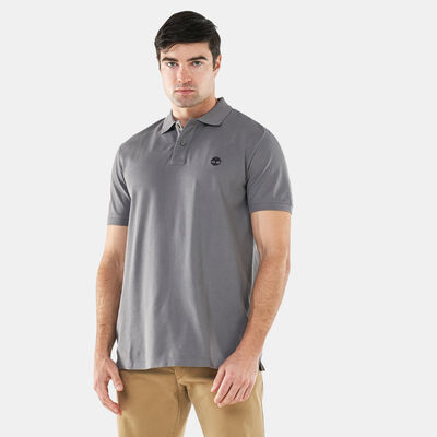 Timberland Men's Millers River Polo Shirt Grey