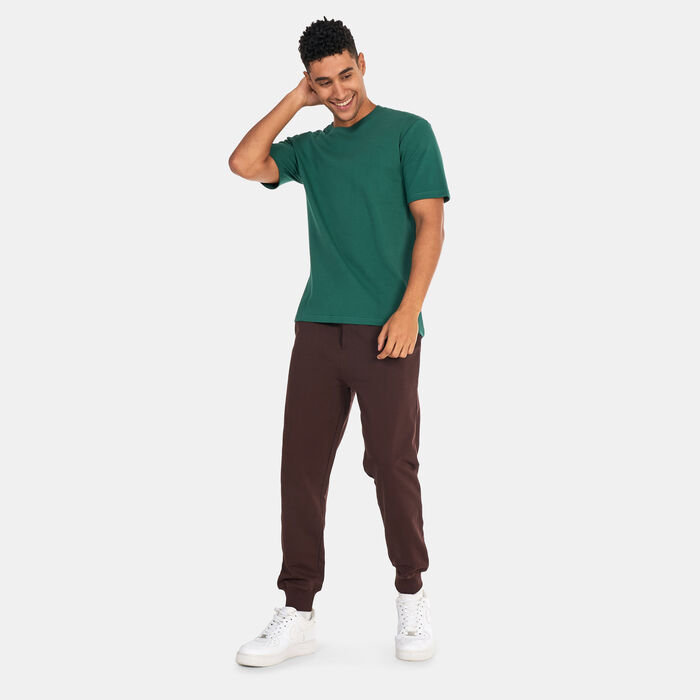 Sun and Sand Sports Men's Solid Crew T-Shirt Green Sun and Sand Sports Men's Solid Crew T-Shirt Green image number 2