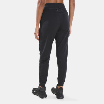 Nike Women's Yoga Luxe Fleece 7/8 Joggers Black