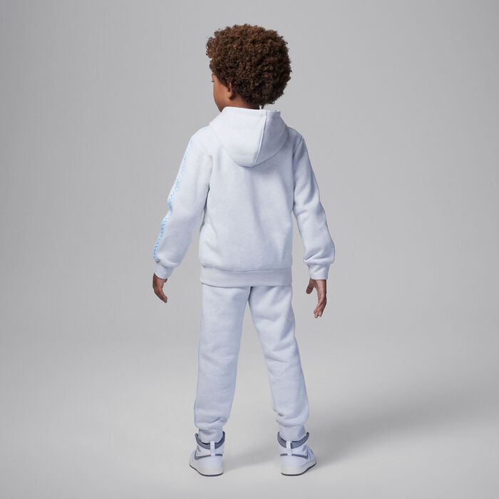 Jordan Kids' MJ Flight MVP Full-Zip Hoodie Set Blue Jordan Kids' MJ Flight MVP Full-Zip Hoodie Set Blue image number 5
