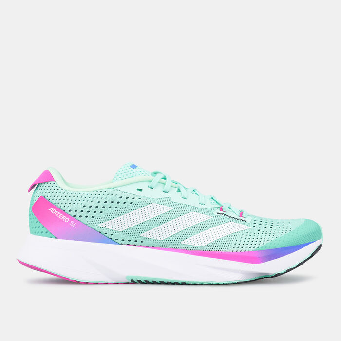 adidas Women's Adizero SL Running Shoe Green image number 0
