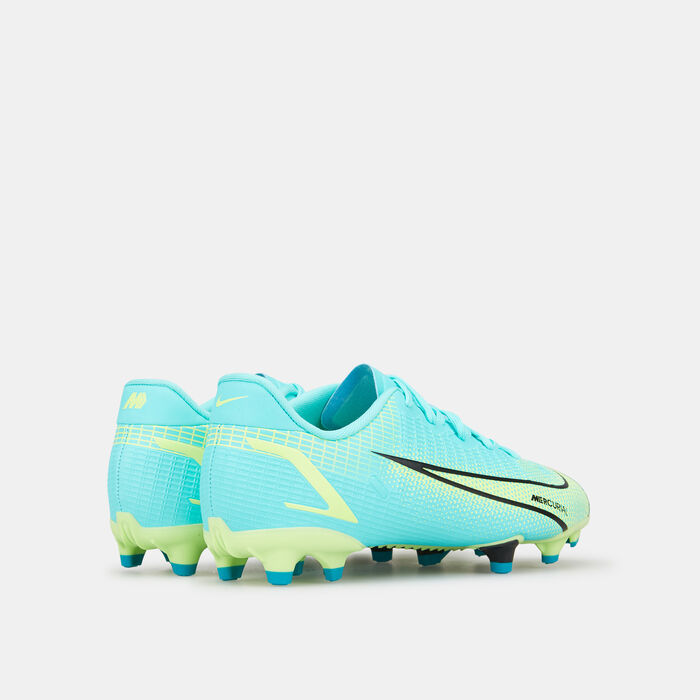 Nike Kids' Mercurial Vapor 14 Academy Multi-Ground Football Shoe Blue Nike Kids' Mercurial Vapor 14 Academy Multi-Ground Football Shoe Blue image number 2