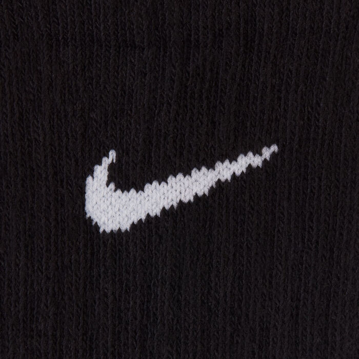 Nike Kids' Performance Cushioned Crew Socks (3 Pair) (Older Kids) Black image number 6
