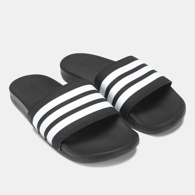 adidas Adilette Cloudfoam Plus Mono Slides Black