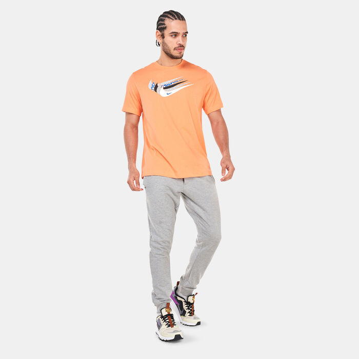 Nike Men's Sportswear Multi Swoosh T-Shirt Peach Nike Men's Sportswear Multi Swoosh T-Shirt Peach image number 2