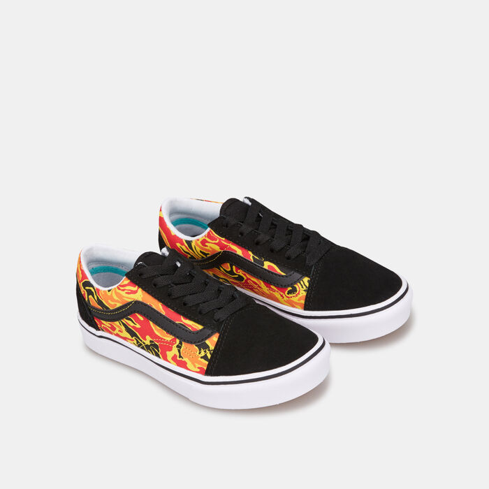 Vans Kids' ComfyCush Old Skool Shoe Black image number 1