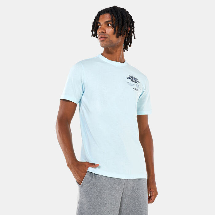 Jordan Men's Dri-FIT Sport Breakfast Club T-Shirt Blue Jordan Men's Dri-FIT Sport Breakfast Club T-Shirt Blue image number 0