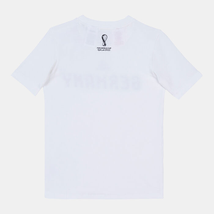 adidas Kids' FIFA World Cup 2022™ Germany T-Shirt White adidas Kids' FIFA World Cup 2022™ Germany T-Shirt White image number 1