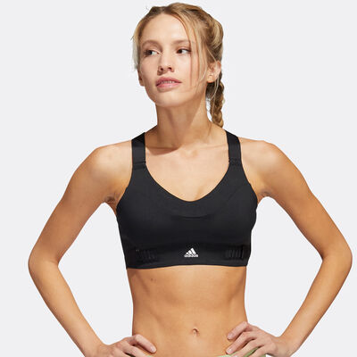 adidas Women's FastImpact Luxe Run High-Support Sports Bra Black adidas Women's FastImpact Luxe Run High-Support Sports Bra Black