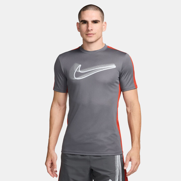 Nike Men's Dri-FIT Academy Football Top Grey Nike Men's Dri-FIT Academy Football Top Grey image number 0