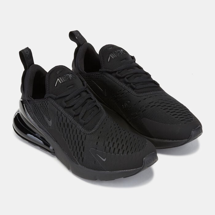 Nike Women's Air Max 270 Shoes Black Nike Women's Air Max 270 Shoes Black image number 1