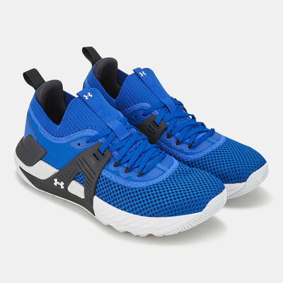 Under Armour Men's UA Project Rock 4 Training Shoe Blue