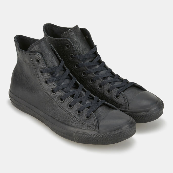 Converse Chuck Taylor All Star Mono Leather Hi Shoe Black Converse Chuck Taylor All Star Mono Leather Hi Shoe Black image number 1