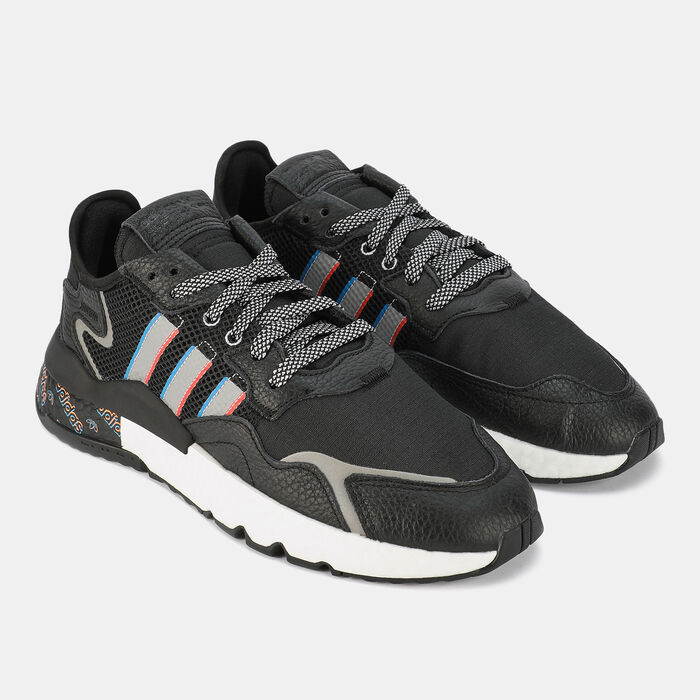 adidas Originals Men's Nite Jogger Shoe Black adidas Originals Men's Nite Jogger Shoe Black image number 1