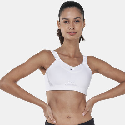 Nike Women's Alpha High-Support Padded Sports Bra White