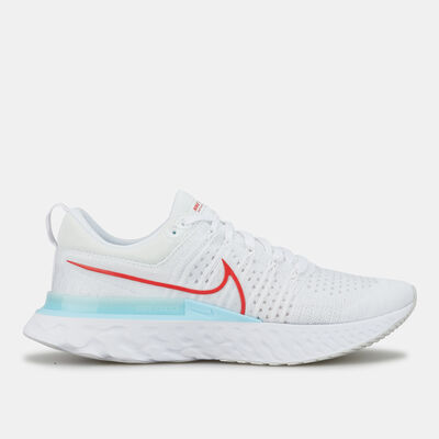 Nike Men's React Infinity Flyknit Shoe White Nike Men's React Infinity Flyknit Shoe White