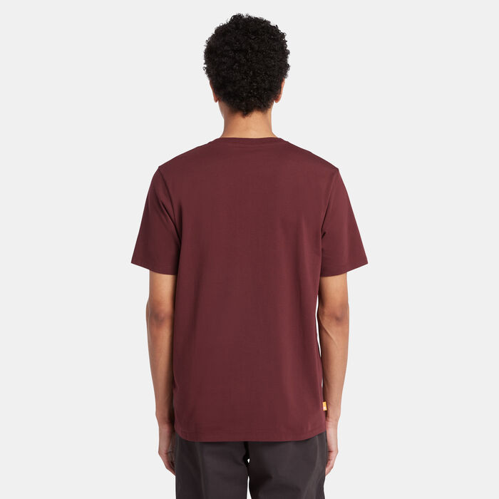 Timberland Men's Kennebec River Tree Logo T-Shirt Red Timberland Men's Kennebec River Tree Logo T-Shirt Red image number 1
