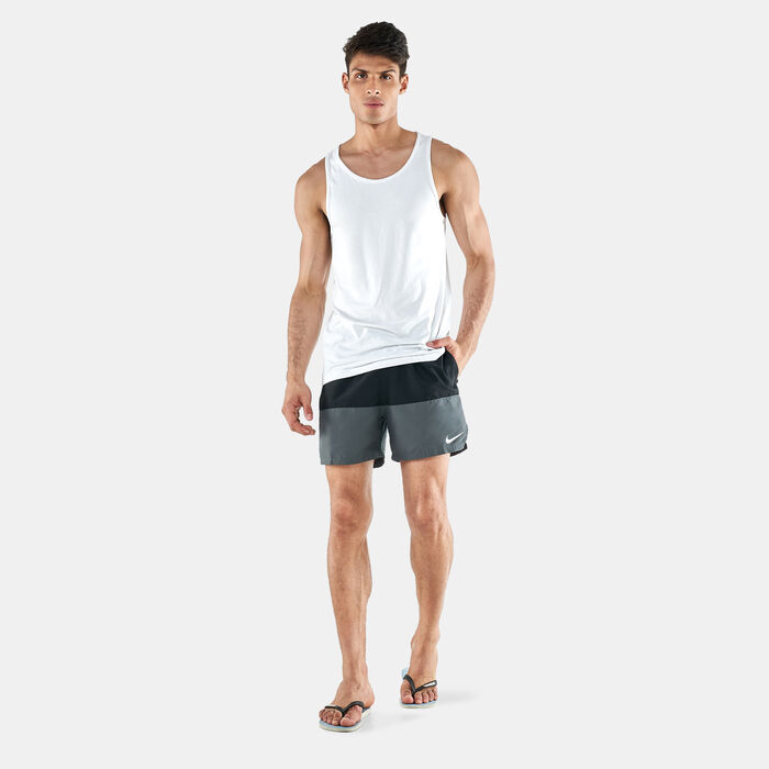 Nike Swim Men's Split Swim Trunks Black image number 2