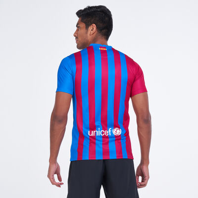 Nike Men's F.C. Barcelona Home Stadium Jersey - 2021/22 Blue