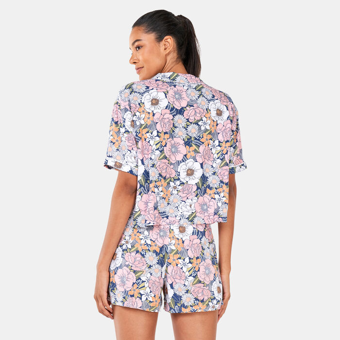 Vans Women's Retro Floral Woven Shirt Multi Vans Women's Retro Floral Woven Shirt Multi image number 1
