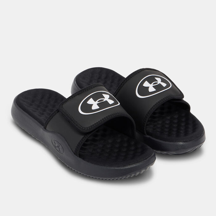 Under Armour Women's Ignite Pro 8 Slides Black image number 1