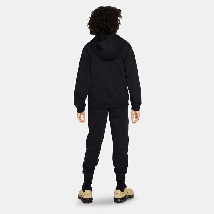 Nike Kids' Sportswear Club Fleece Tracksuit (Older Kids) Black Nike Kids' Sportswear Club Fleece Tracksuit (Older Kids) Black image number 1
