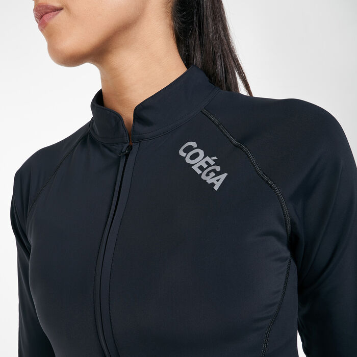 COEGA Women's 3/4 SlimKini One Piece Swimsuit Black COEGA Women's 3/4 SlimKini One Piece Swimsuit Black image number 2